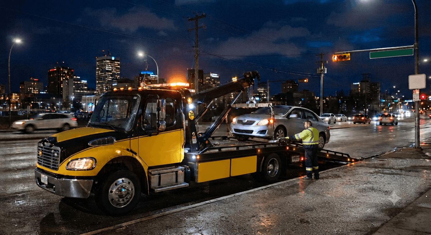 24 hour towing service in Regina