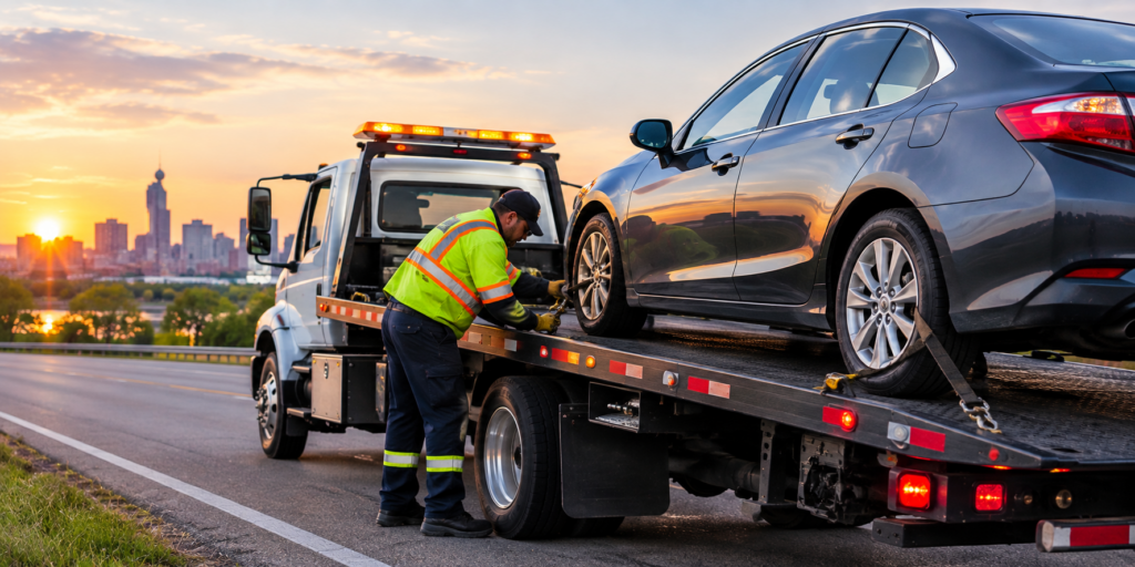 towing service in regina